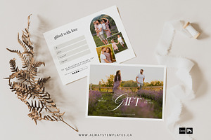 Photography Gift Certificate GIC036