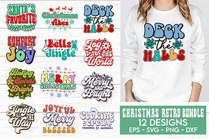 Christmas SVG Retro Bundle