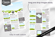 Canva Newsletter Template Wedding, a Flyer Template by PixelCraft (Thumbnail 3 of 15)