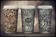 Honey Graphics Doodles Patterns, a Food Illustration by BALABOLKA (Thumbnail 6 of 6)