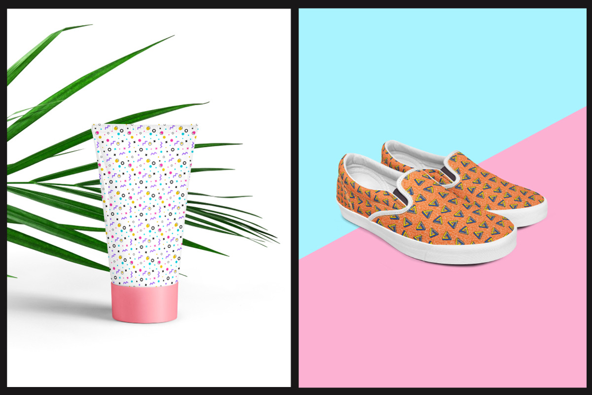 45 geometric patterns, a Pattern Graphic by ComelyPics Shop (Photo 4 of 11)