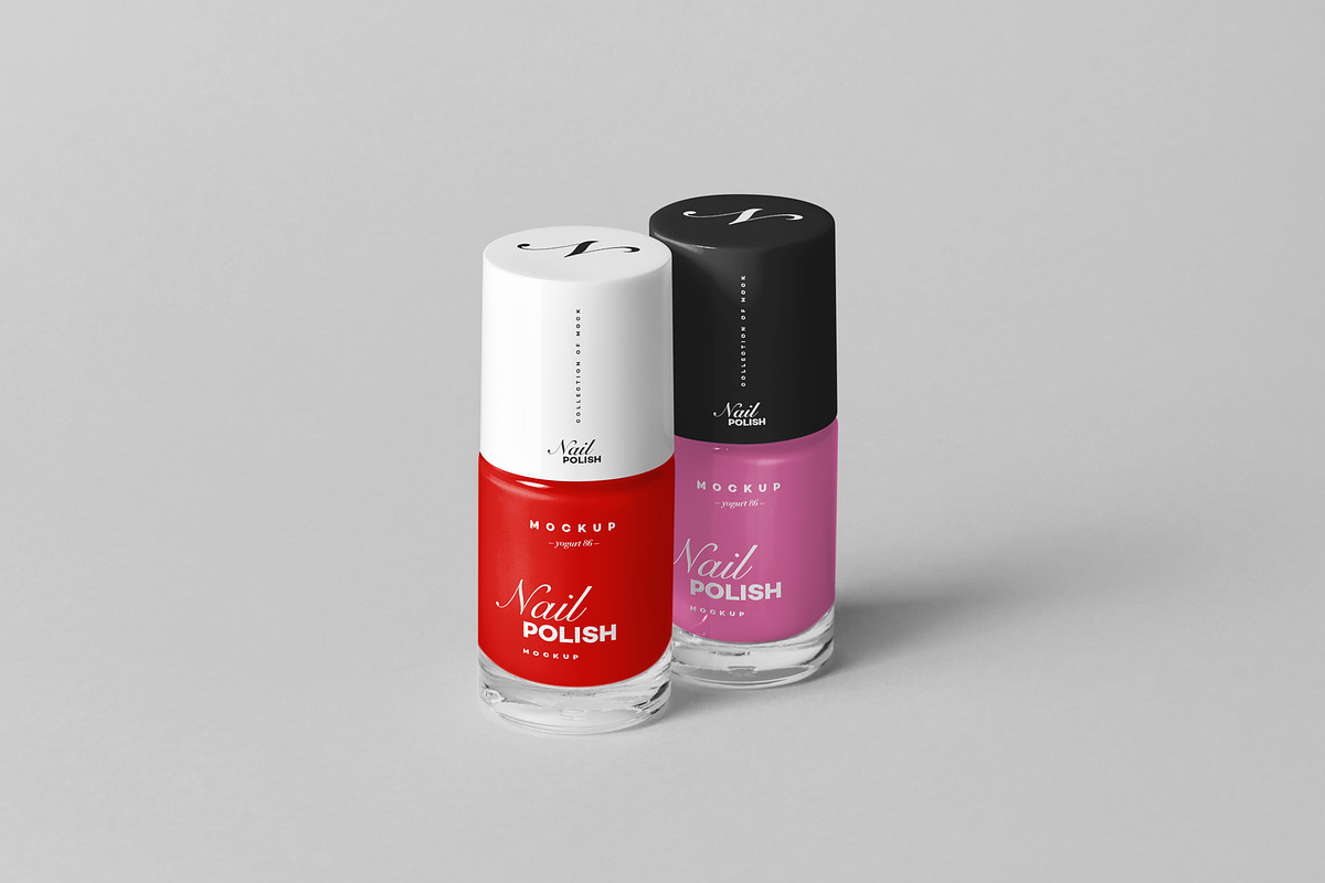 Nail Polish Mock-up, a Packaging Mockup by Yogurt86 (Photo 6 of 14)
