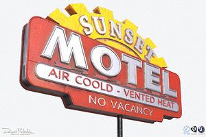 Motorway Motel Sign PBR