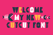 CUTCUT typeface, a Sans Serif Font by Fontop (Thumbnail 2 of 15)