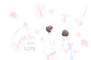 Enjoy your life, a Person Illustration by Knysh Ksenya (Thumbnail 6 of 7)