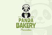 Panda Bakery Pancakes Logo Template, a Branding & Logo Template by Headfonts (Thumbnail 3 of 3)