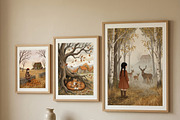51 Autumn Wall Art Printable, a Seasonal Illustration by Image for Sale (Thumbnail 2 of 3)