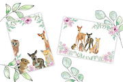 Animals and Flowers, an Animal Illustration by ViсkyArtDesign (Thumbnail 4 of 5)