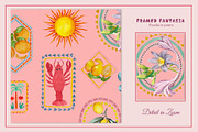Framed Fantasia Prints & Patterns, a Pattern Graphic by GND ART STUDIO (Thumbnail 8 of 8)