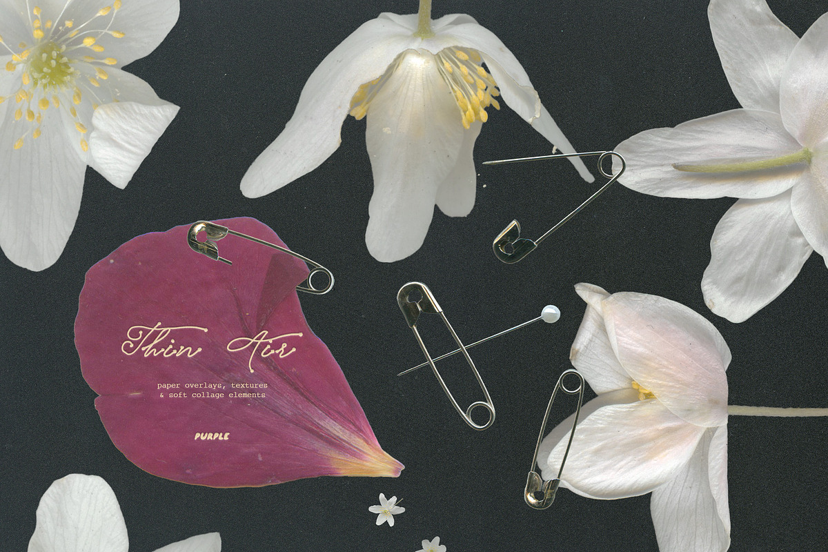 Thin Air - Soft Collage Elements, an Object Graphic by Purple (Photo 6 of 15)