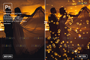 Gold bokeh overlay Photo overlays, an Object Graphic by 2SUNS (Thumbnail 8 of 10)