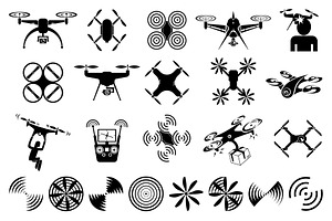 drones and quadcopters