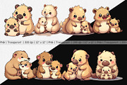Platypus Mother's Day Clipart, a Graphic by Artnoy (Thumbnail 2 of 5)