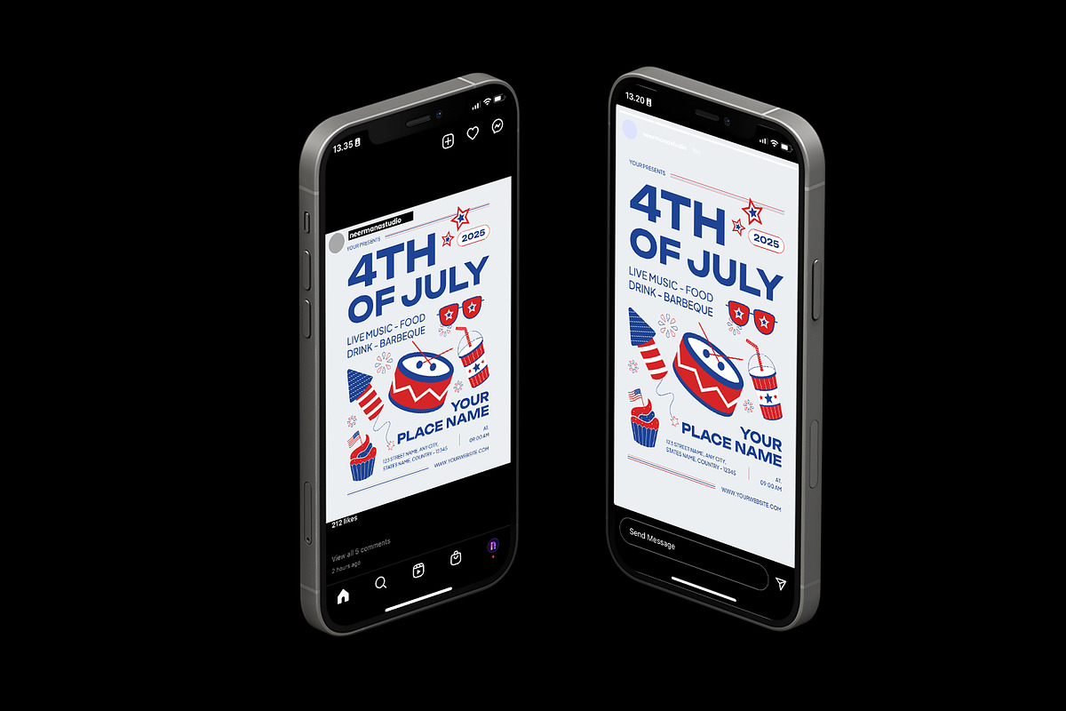 Clean 4th of July Flyer, a Flyer Template by Neermana (Photo 4 of 4)