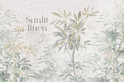 Garden Retreat botanical wall mural, a Wallpaper Graphic by Timofi Art (Thumbnail 4 of 15)