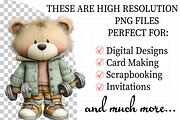 Teddy Bear Sports Clipart, an Illustration by Daily.Designs (Thumbnail 2 of 7)