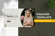 Sofia Style - Google Slide Template, a Presentation Template by casanovastudio (Thumbnail 1 of 3)