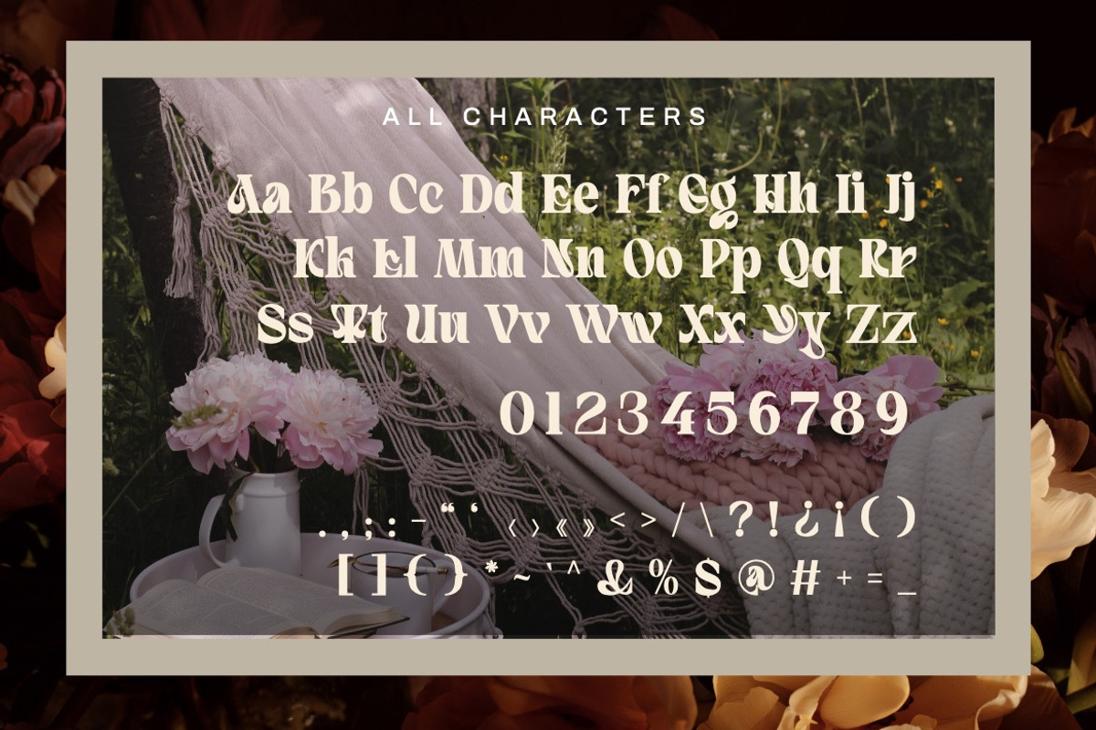 Quivert - Serif Display Font, a Serif Font by Dhabee (Photo 5 of 17)