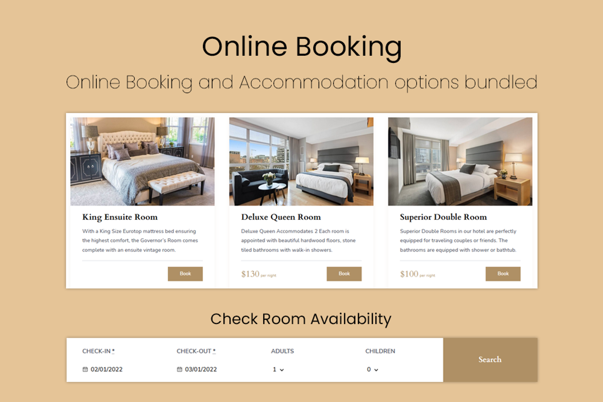 Hotell Pro - Hotel WordPress Theme, a WordPress Template by glthemes (Photo 3 of 4)