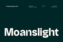 Moanslight - Modern Grotesque