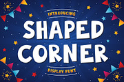 Shaped Corner | Font, a Symbol Font by Tosca Digital (Thumbnail 1 of 7)