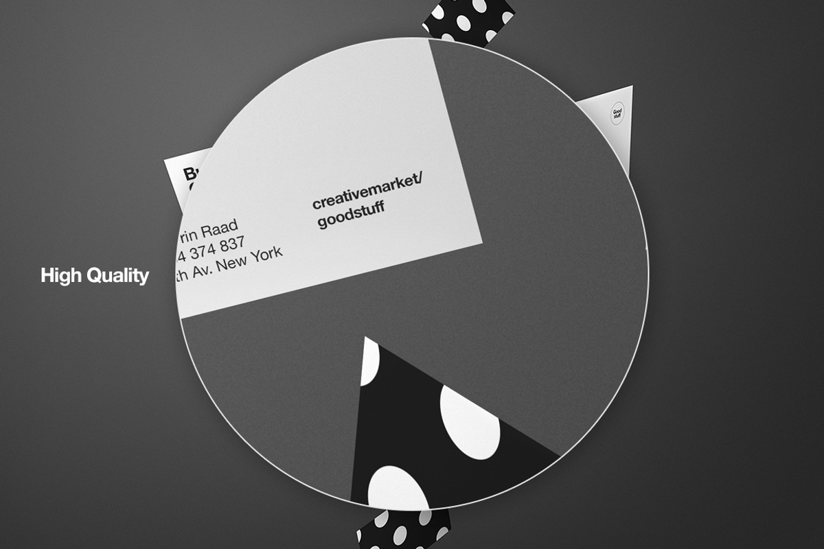 Business Card Mockup, a Print Template by Good Stuff (Photo 5 of 6)