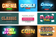3D Text Effects Collection Vol 27, a Graphic by Aglonemadesign (Thumbnail 1 of 9)