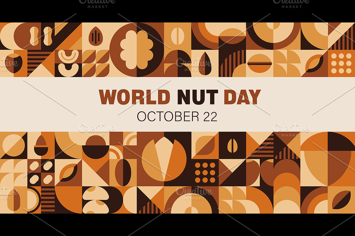 World Nut Day banner, a Food Illustration by Buch&Bee (Photo 2 of 3)