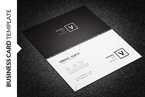 Clean Minimalist Business Card