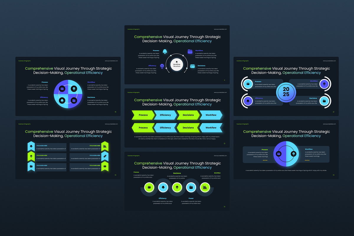 Business Infographic PowerPoint, a Presentation Template by Premast (Photo 5 of 5)