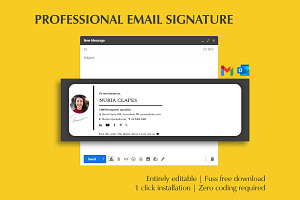 Custom Email Signatures Template