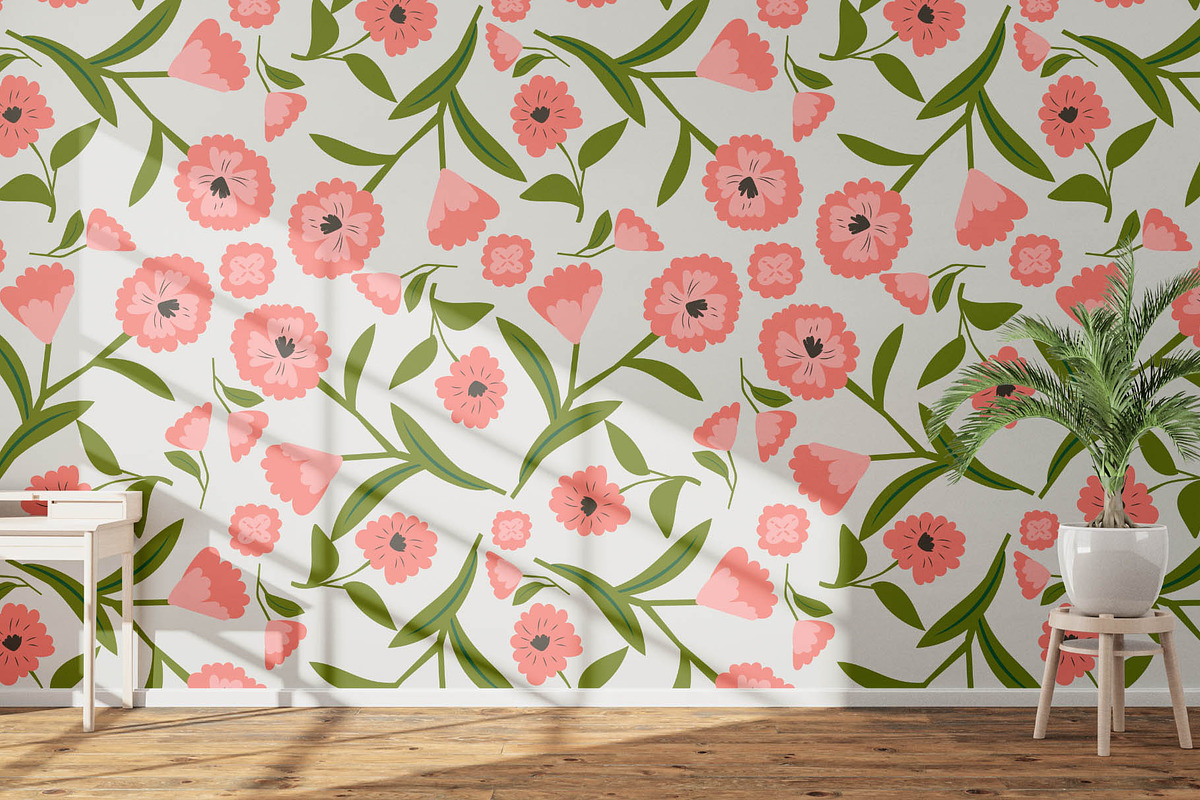 your garden seamless pattern, a Pattern Graphic by lilovwishes (Photo 5 of 5)