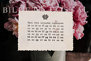 Fletcher Typewriter Font & Extras, a Serif Font by Ana's Fonts (Thumbnail 3 of 9)