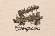 Overgrown illustration, an Object Illustration by Vectorlina (Thumbnail 1 of 4)