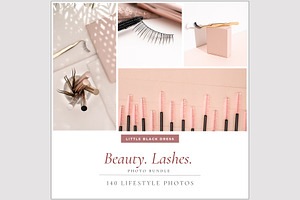 BEAUTY BUNDLE. LASHES. 140ph