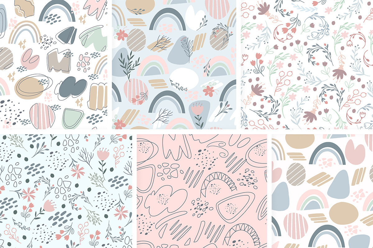 Abstract elements and plants, a Decorative Illustration by Lesya Skripak (Photo 8 of 8)