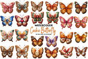 Gingerbread Cookie Butterfly Clipart, an Illustration by DreamArtGraphic (Thumbnail 1 of 5)