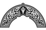 Vintage Ornamental Arch Frame Vector, a Decorative Illustration by Designer_Momina (Thumbnail 21 of 21)