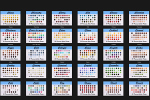 Procreate Color Palette Collection