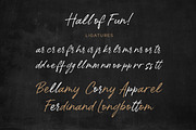Hall Of Fun - Casual Elegant Font, a Script Font by Konstantine Studio (Thumbnail 10 of 10)