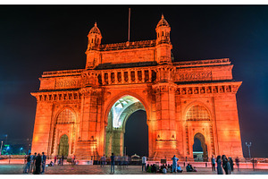 The gateway of india in mumbai containing mumbai, india, and monument, an Architecture Photo by Leonid Andronov