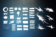 45 Grungy Paint Masks PSD, a Texture Graphic by lissius (Thumbnail 8 of 8)