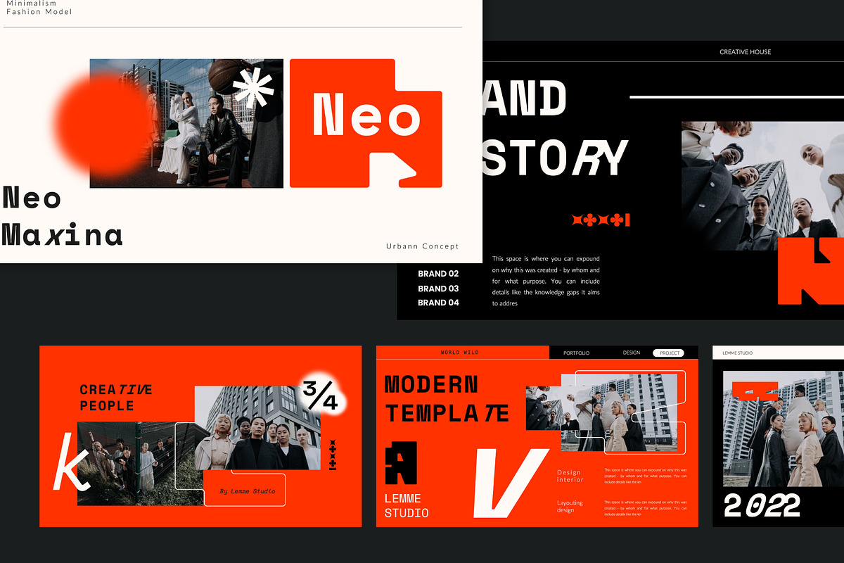 Neo Maxina Powerpoint Template, a Presentation Template by Meliora Studio (Photo 5 of 8)