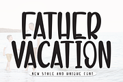 Father Vacation | Script Font, a Script Font by Scratchones (Thumbnail 1 of 8)