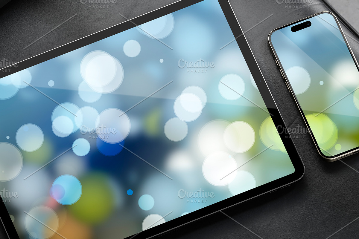 4K colorful blurred background, a Wallpaper Graphic by Elen_Art (Photo 2 of 3)