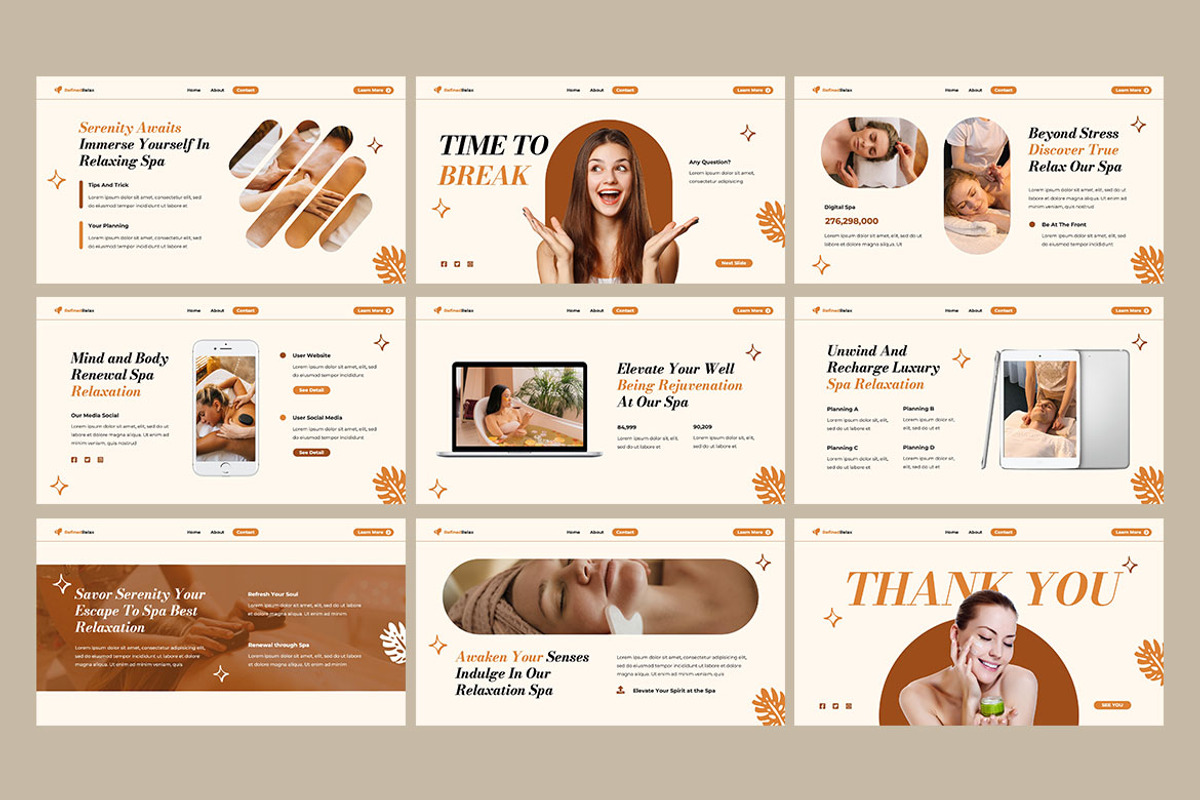 SPA Relaxtion - Presentation, a Presentation Template by Haidezign (Photo 4 of 4)