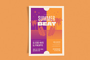 Summer Beat Headphone, a Flyer Template by Me55enjah Design (Thumbnail 2 of 4)