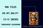 Halloween Owl Tarot Card Sublimation, an Illustration by SVGArt (Thumbnail 5 of 8)