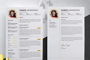 Resume Template for Web designer, a Resume Template by X-Type (Thumbnail 2 of 4)