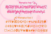 Simply Sparkle Handwritten Font, a Handwritten Font by longleafprints (Thumbnail 8 of 9)
